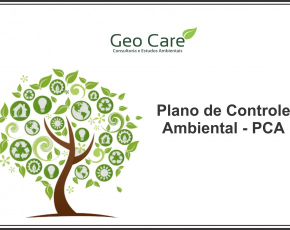 Plano de Controle Ambiental – PCA