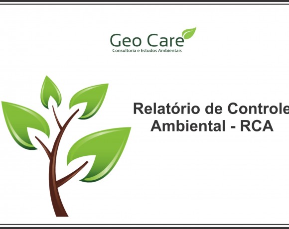 Relatório de Controle Ambiental – RCA