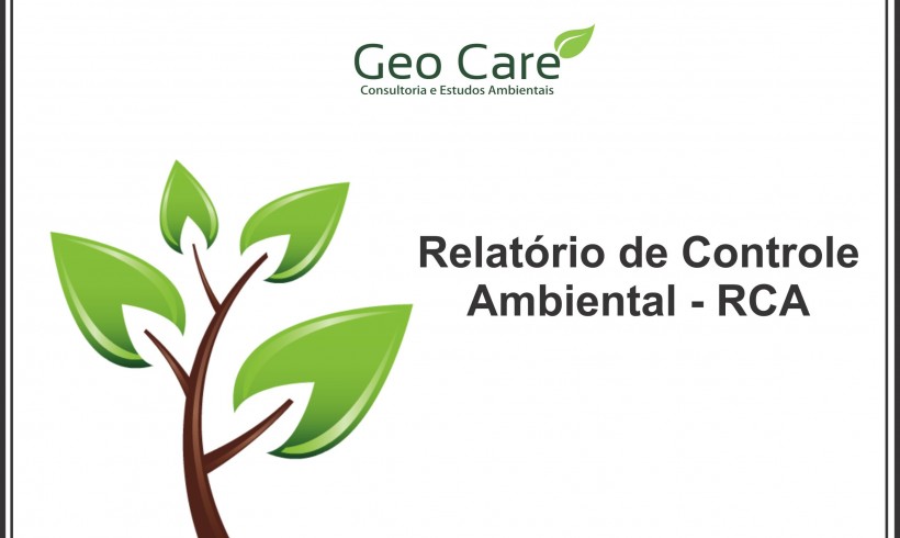 Relatório de Controle Ambiental – RCA