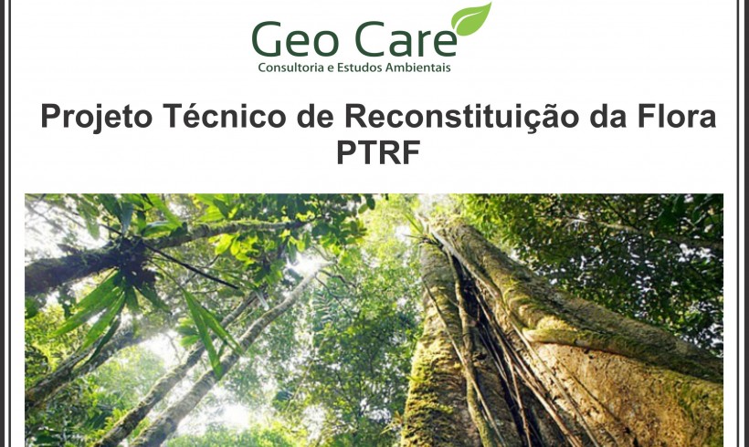 Projeto Técnico de Recuperação da Flora – PTRF