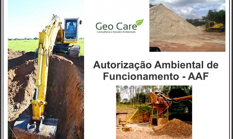 Autorização Ambiental de Funcionamento – AAF