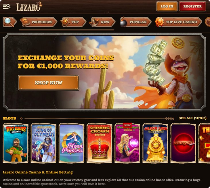 Experience the Thrills of Lizaro Casino in the UK with Ease Everywhere - overview